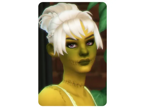 Maxis Match Reckless Hair by octetsica - The Sims 4 Custom Content