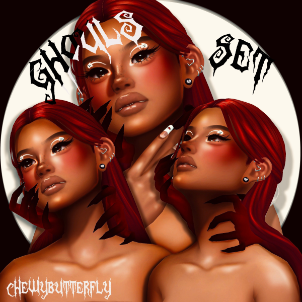 Maxis Match ghouls eyeliner set by simsfinds - The Sims 4 Custom Content