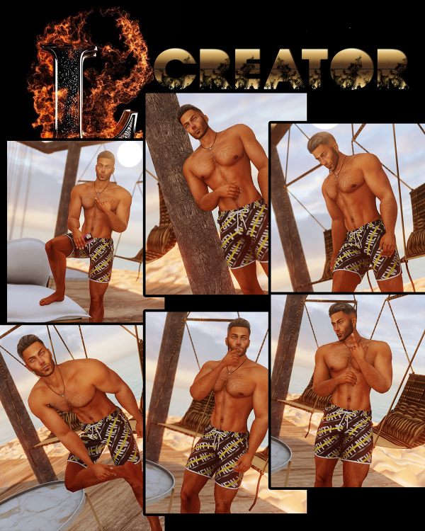 Alpha random male 12 by lamontcreatorr - The Sims 4 Custom Content