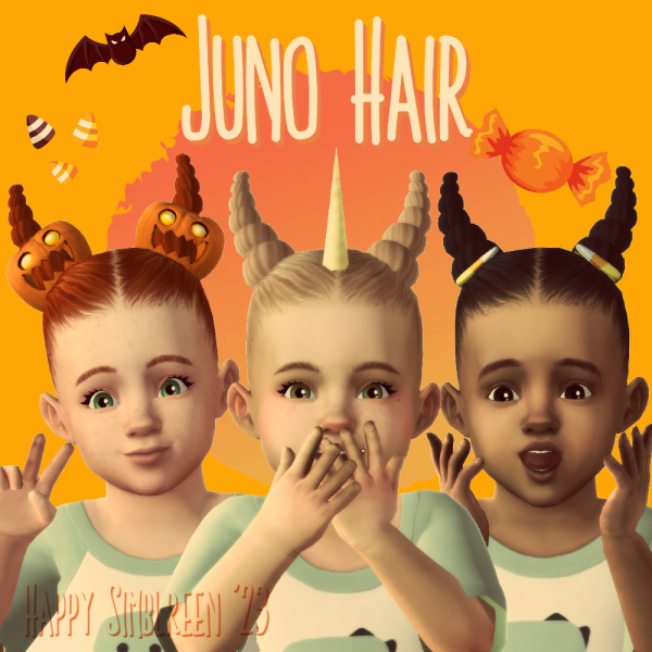 Maxis Match Juno Hair by simsfinds - The Sims 4 Custom Content