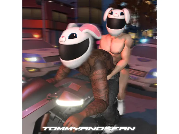 BUNNY HELMET MOTORCYCLE - The Sims 3 Custom Content