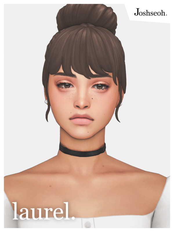 Maxis Match Laurel Hair by simsfinds - The Sims 4 Custom Content