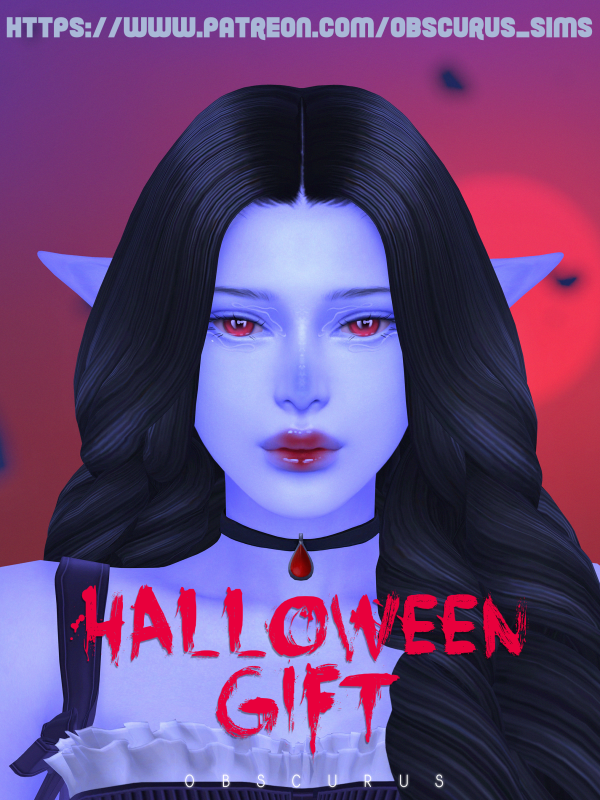 Alpha Small gift for Halloween by simsfinds - The Sims 4 Custom Content