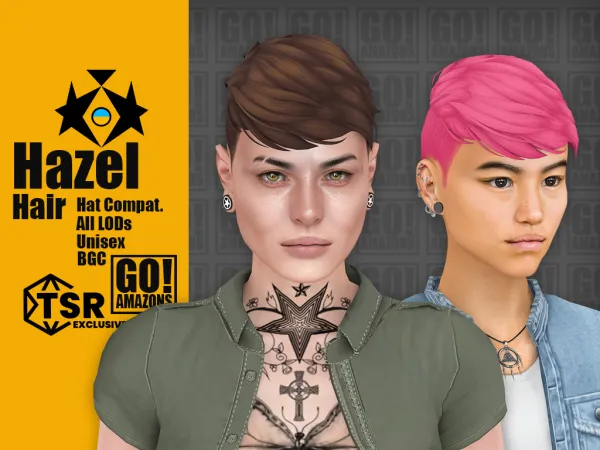 Maxis Match HAZEL - The Sims 4 Custom Content