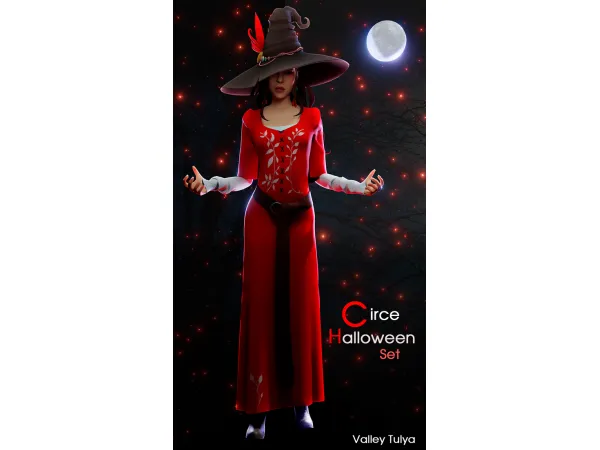 Alpha ( ) Circe Halloween Set - The Sims 4 Custom Content