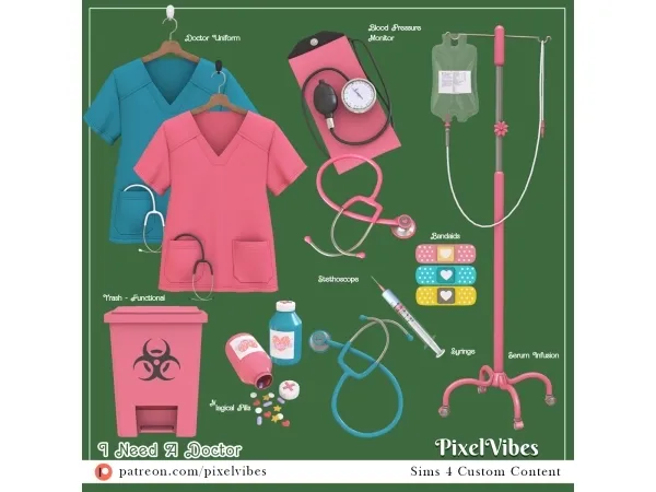 I Need A Doctor - The Sims 4 Custom Content