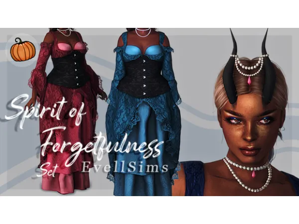 Alpha Spirit of Forgetfulness Set - The Sims 4 Custom Content