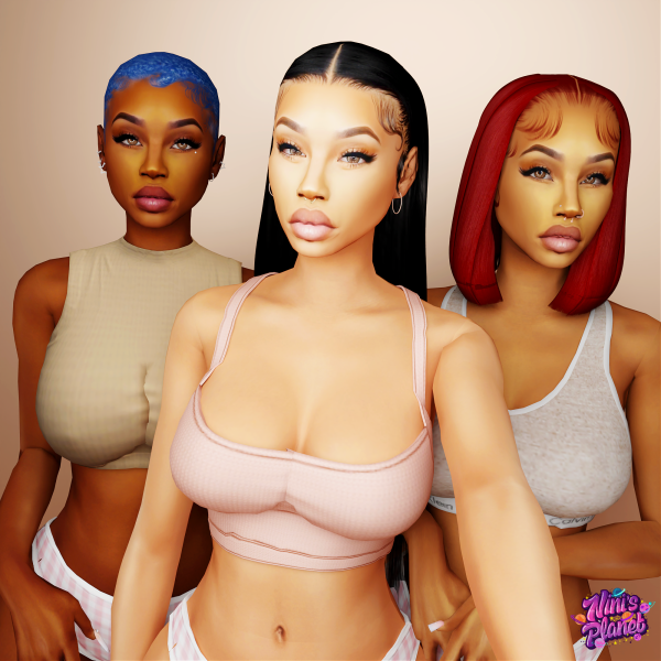 Alpha Chloé SKIN by simsfinds - The Sims 4 Custom Content