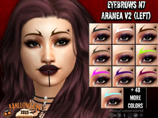Eyebrows N7 - Aranea V2 (Left)