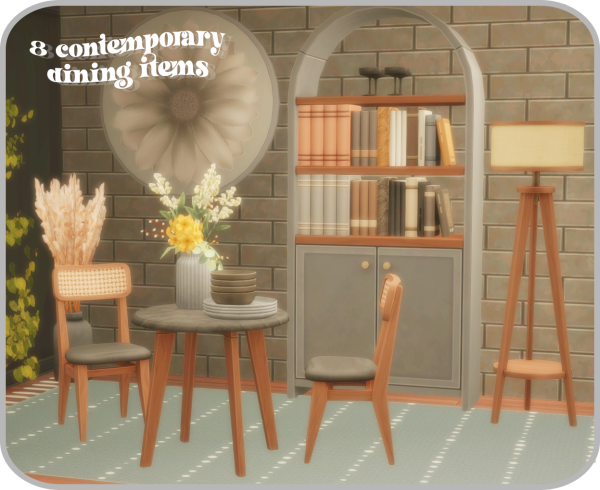 sona dining by simsfinds - The Sims 2 Custom Content