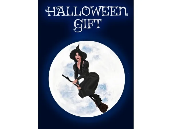 Alpha Halloween gift - The Sims 4 Custom Content