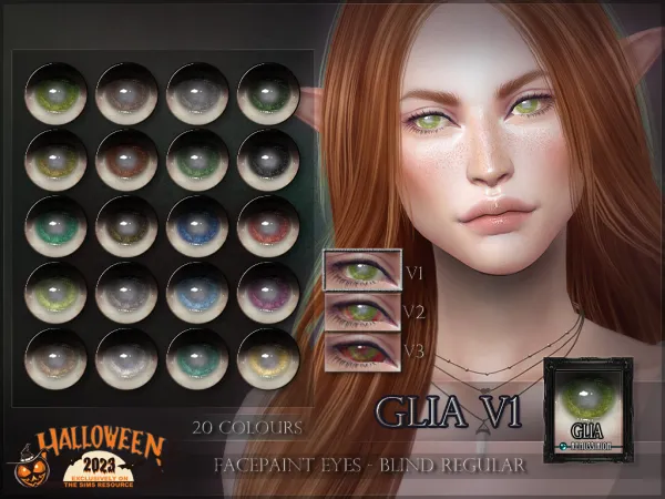 Alpha Glia Eyes ( ) by simsfinds - The Sims 4 Custom Content