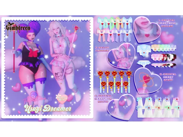 Alpha cuupid corp usagi dreamer by missme12 - The Sims 4 Custom Content