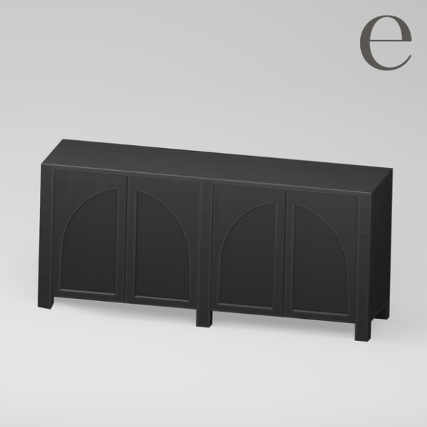 Alpha The Sanoma Sideboard Table by simsfinds - The Sims 4 Custom Content