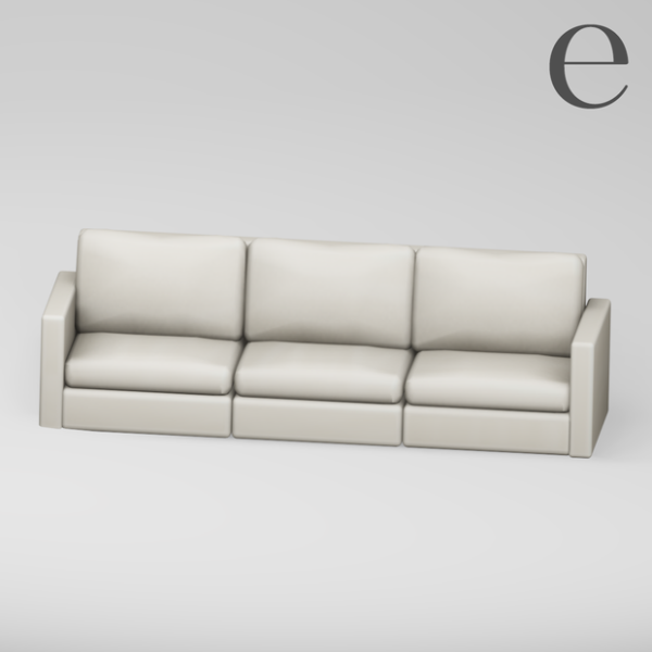 Alpha The Sanoma Couch by simsfinds - The Sims 4 Custom Content