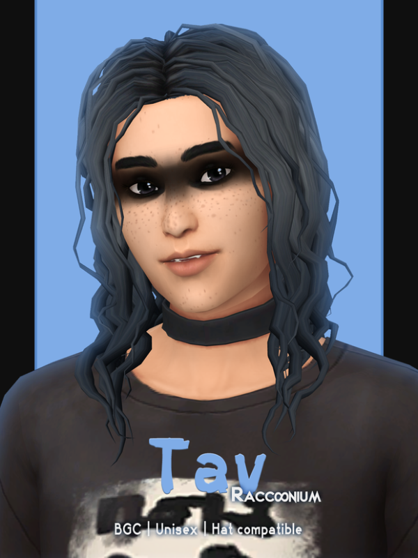 Maxis Match Tav hair by simsfinds - The Sims 4 Custom Content