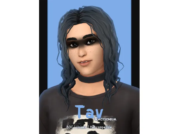Maxis Match Tav hair - The Sims 4 Custom Content