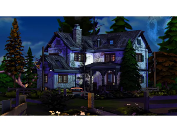 Maxis Match Creepy Abandoned Farmhouse - The Sims 4 Custom Content