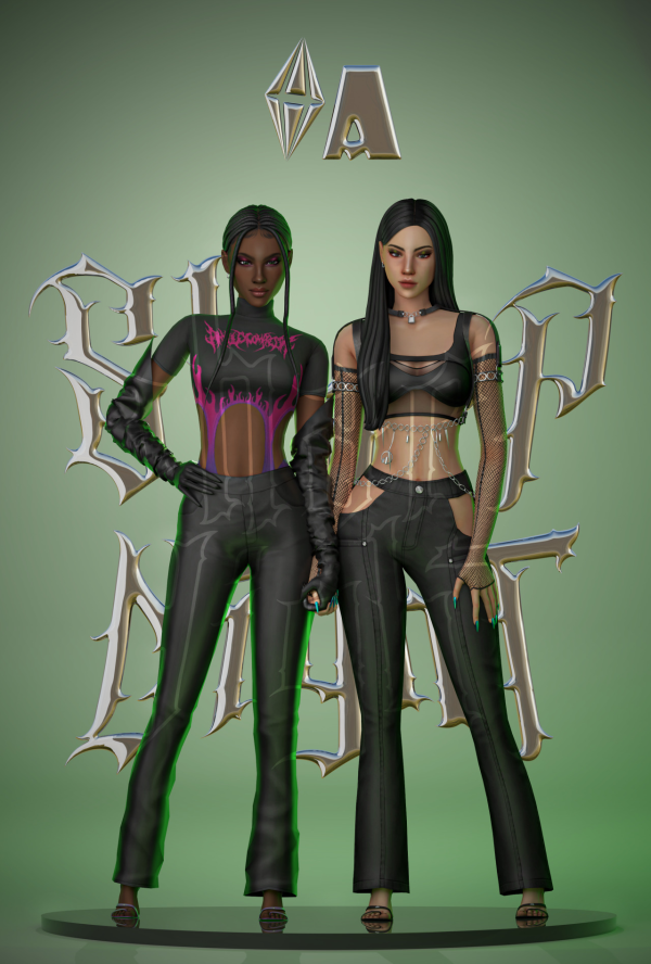 Maxis Match Sharp Night 2 by simsfinds - The Sims 4 Custom Content