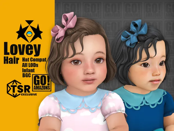 Maxis Match Lovey by goamazons - The Sims 4 Custom Content