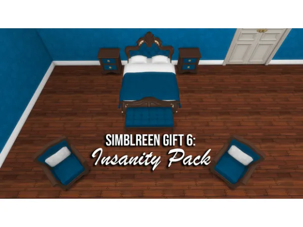 Alpha Simblreen Gift 6 The Insanity Pack - The Sims 4 Custom Content