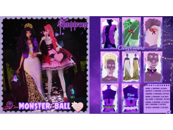 Alpha SIMBLREEN 2023 Monster Ball - The Sims 4 Custom Content