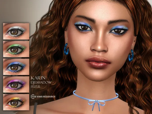 Alpha Karin Eyeshadow N63 - The Sims 4 Custom Content