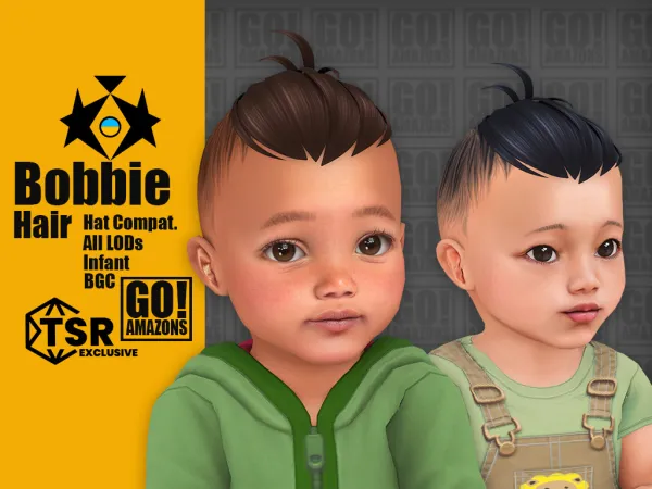 Maxis Match Bobbie by goamazons - The Sims 4 Custom Content