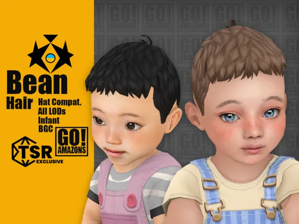 Maxis Match Bean by goamazons - The Sims 4 Custom Content