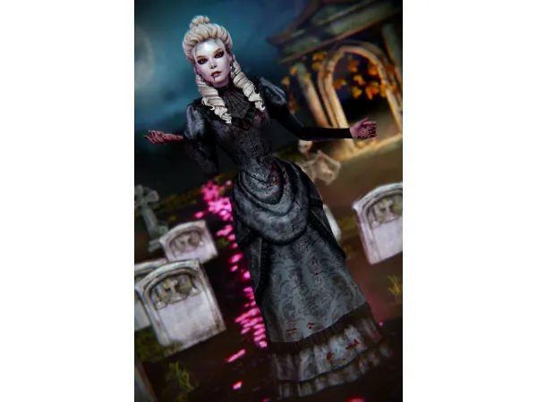 Mix Elizabeth Dickinson Sim Download - The Sims 4 Custom Content