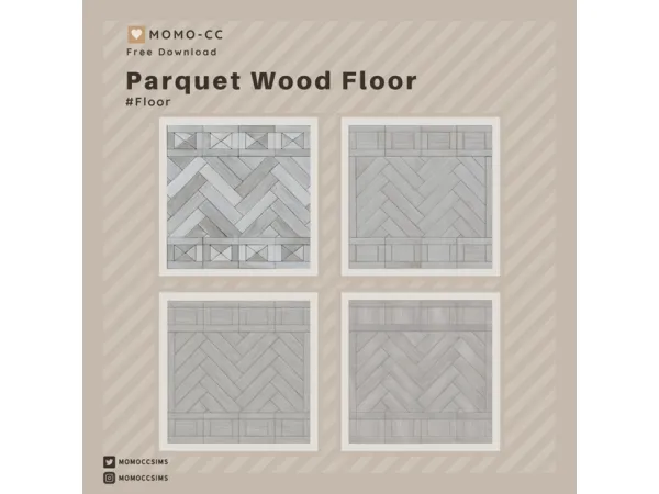 ♥ Parquet WOOD FLOOR ♥