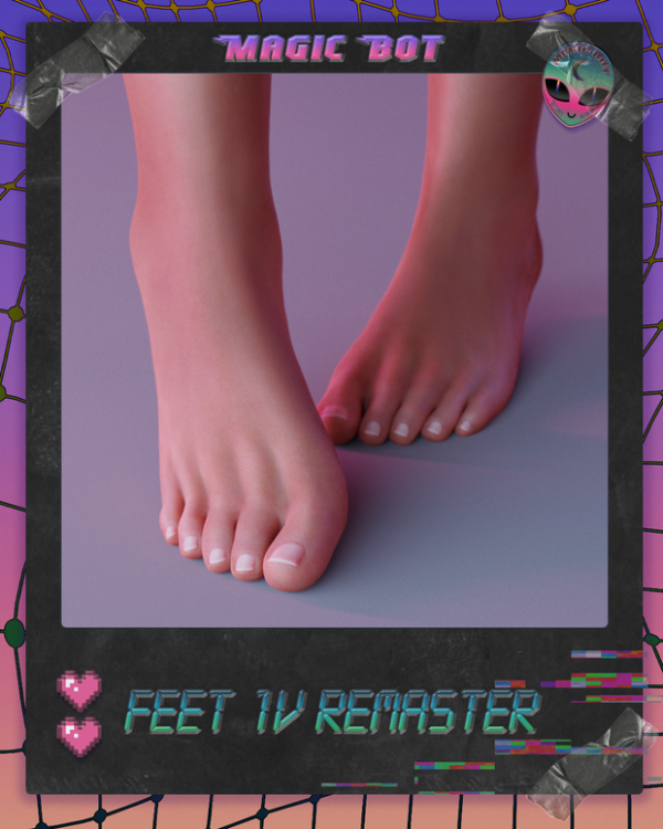 Alpha FEET 1V REMASTER (upd 20022024) by simsfinds - The Sims 4 Custom Content