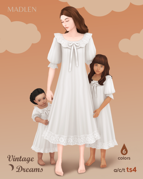 Maxis Match Vintage Dreams by simsfinds - The Sims 4 Custom Content
