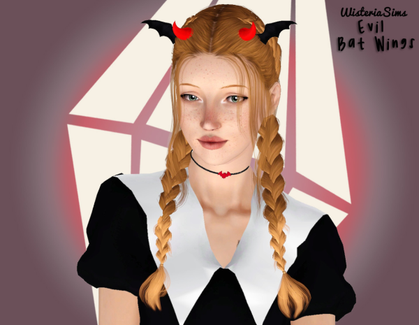 WisteriaSims Evil Bat Wings S3 Age Conversio by simsfinds - The Sims 3 Custom Content
