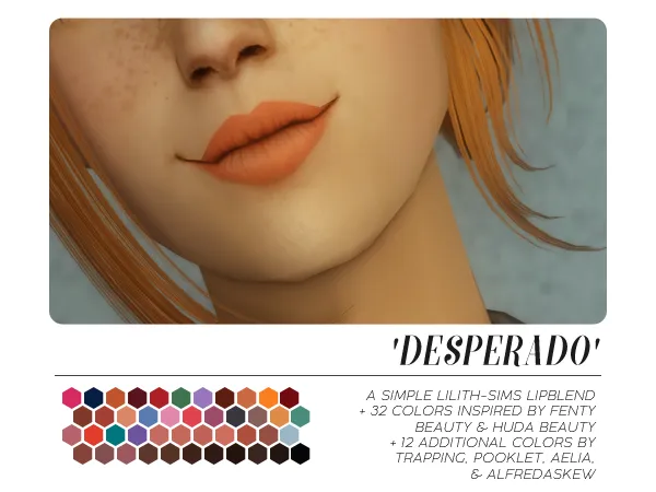 DESPERADO - The Sims 2 Custom Content