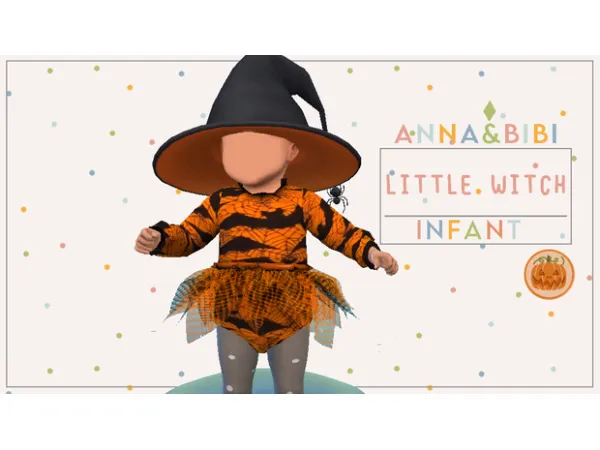 Alpha Little Witch by AnnaBibi - The Sims 4 Custom Content