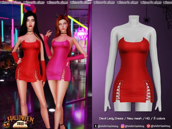 HALLOWEEN 2023 - DEVIL LADY SET 😈