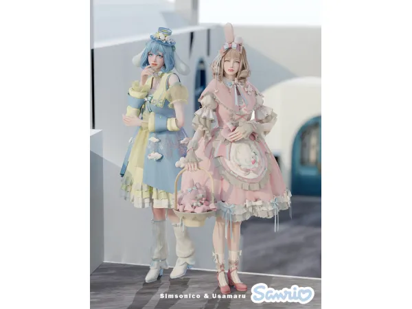 Alpha Download SANRIO COLLAB (Cinnamon) - The Sims 4 Custom Content