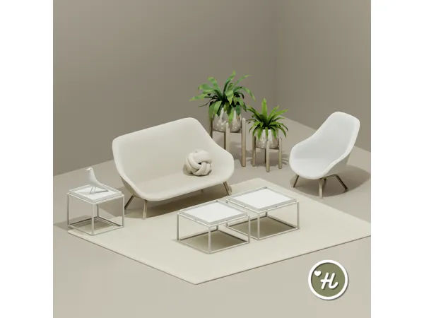 Alpha MINIMALIST SET - The Sims 4 Custom Content