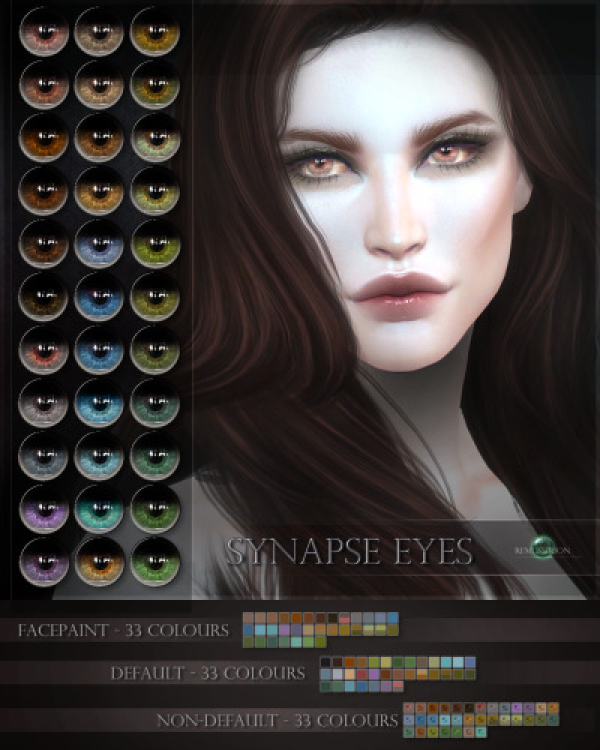 Alpha Synapse Eyes ( ) by simsfinds - The Sims 4 Custom Content