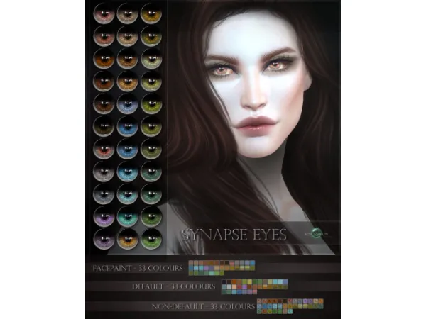 Alpha Synapse Eyes ( ) - The Sims 4 Custom Content
