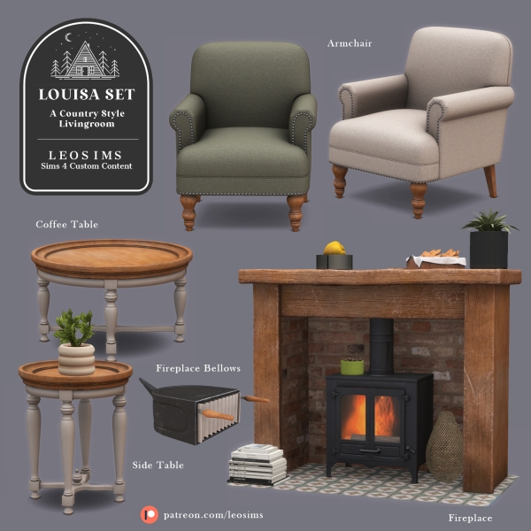 Alpha Louisa by leosims4cc - The Sims 4 Custom Content