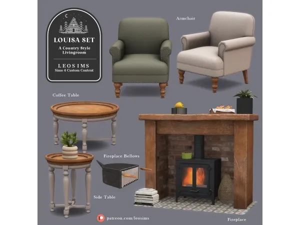 Alpha Louisa - The Sims 4 Custom Content