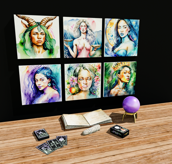 Alpha Witchy Stuff by simmerkatex - The Sims 4 Custom Content