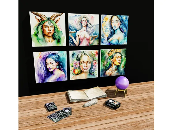 Alpha Witchy Stuff - The Sims 4 Custom Content