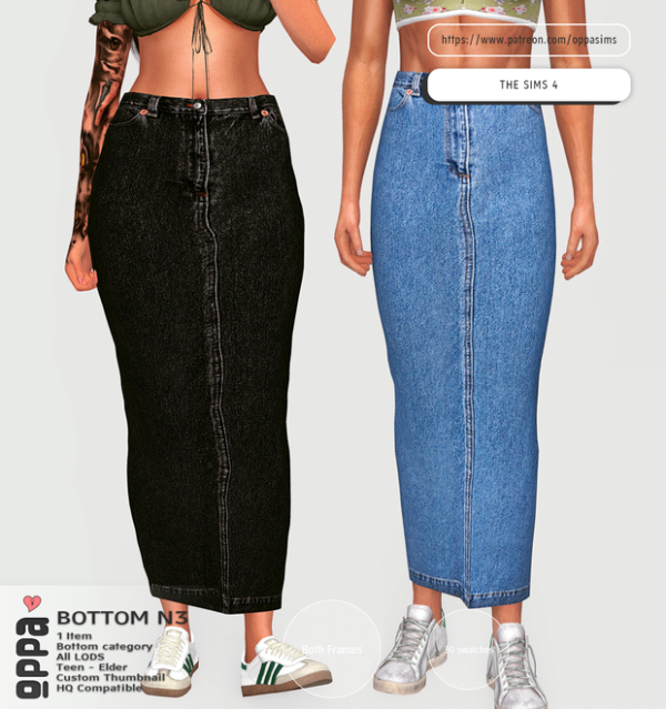 Alpha OPPA MBottom N3 added update by simsfinds - The Sims 4 Custom Content