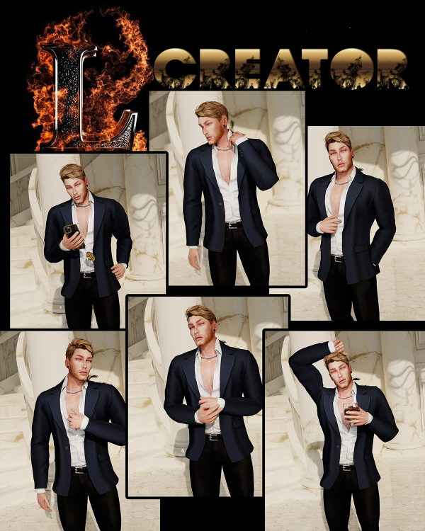 Alpha random male 13 by lamontcreatorr - The Sims 4 Custom Content