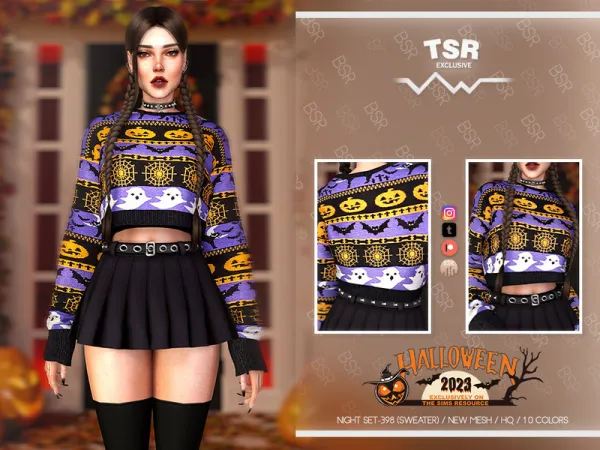 Alpha NIGHT SET 398 BD1080 BD1081 - The Sims 4 Custom Content