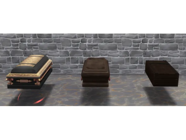 Maxis Match Palumbo Family Perfectly Legit Funeral Home Presents Sleeping Pod Coffins by Bl00dstain3d - The Sims 4 Custom Content