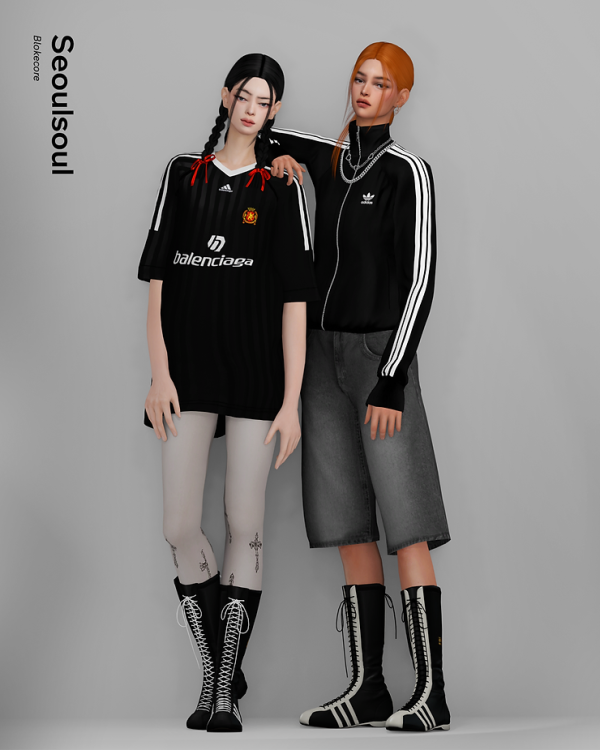 Alpha SIMS4 Blokecore by simsfinds - The Sims 4 Custom Content
